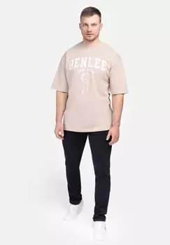 Футболка с принтом LIEDEN BENLEE, песочный
