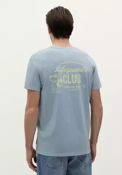 Футболка с принтом LIFEGUARD TEE Scalpers, синий