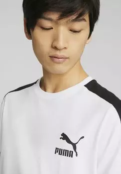 Футболка с принтом LIFESTYLE ICONIC Puma, белый