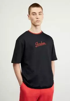 Футболка с принтом LIFESTYLE Jordan, цвет black/white