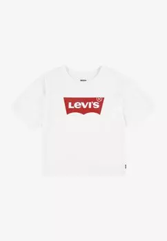 Футболка с принтом Light Bright Meet & Greet Top Levi's, белый