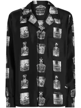 Футболка с принтом «Ликер» Dolce & Gabbana, черный