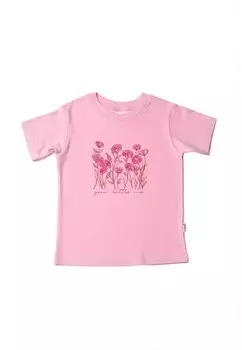 Футболка с принтом Liliput, цвет rosa