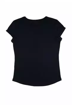 Футболка с принтом LILO & STITCH STITCH KANJI Disney, темно-синий