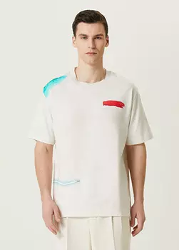 Футболка с принтом Limitato, белый