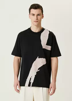 Футболка с принтом Limitato, черный