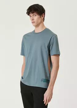 Футболка с принтом Limitato, синий