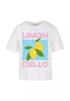 Футболка с принтом LIMON CELLO Mister Tee, белый