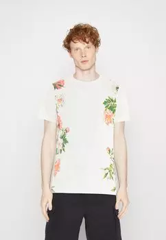 Футболка с принтом Lindbergh, молочный