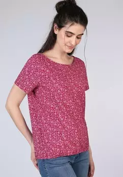 Футболка с принтом LINDE Sorgenfri Sylt, фиолетовый