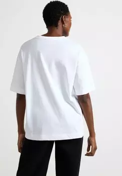 Футболка с принтом Lindex, белый