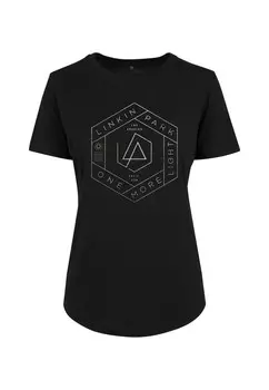 Футболка с принтом LINKIN PARK OML FIT TEE Merchcode, черный