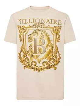 Футболка с принтом Lion B Frame Billionaire, нейтральный