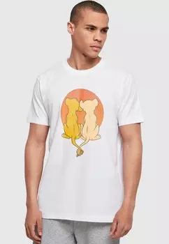 Футболка с принтом Lion King We Are One ABSOLUTE CULT, белый