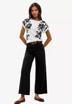 Футболка с принтом Lipsy, белый