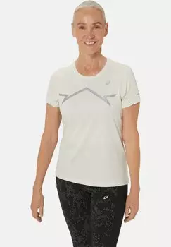 Футболка с принтом LITE SHOW ASICS, цвет birch