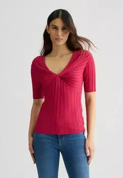 Футболка с принтом LIU JO, черничный