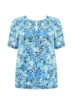 Футболка с принтом Live Unlimited London, синяя