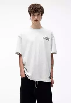 Футболка с принтом Liverpool Short Sleeve PULL&BEAR, серая