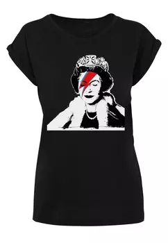 Футболка с принтом LIZZIE STARDUST Merchcode, цвет black