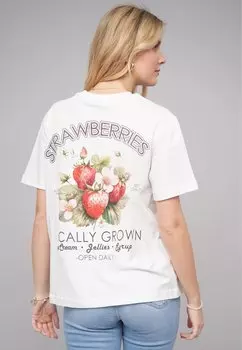 Футболка с принтом LOCALLY GROWN Cloud 5ive, белый