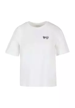 Футболка с принтом LOCK IT Mister Tee, белый