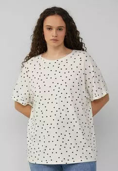 Футболка с принтом LOCKER GESCHNITTENES QS, кремовый