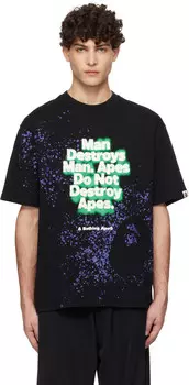 Футболка с принтом логана BAPE