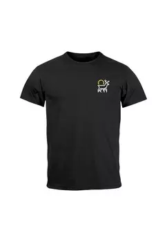 Футболка с принтом LOGO ABSTRAKT STREETSTYLE Neverless, черный