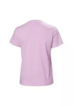 Футболка с принтом LOGO Helly Hansen, розовый