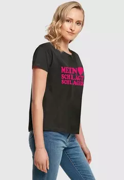 Футболка с принтом LOGO Merchcode, черный