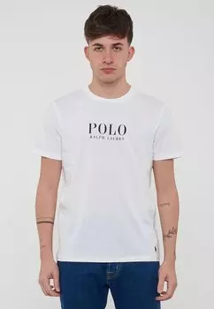 Футболка с принтом LOGO Polo Ralph Lauren, белый