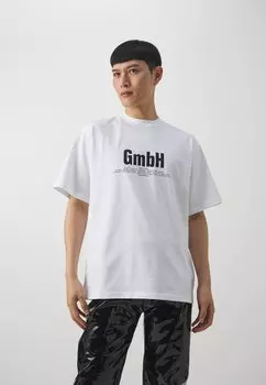 Футболка с принтом Logo Print Unisex GmbH, белый