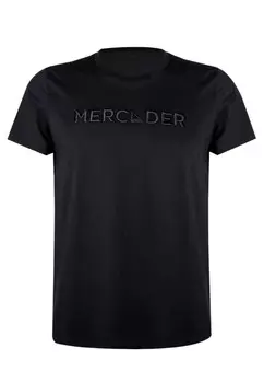 Футболка с принтом LOGO PUFF T-SHIRT Mercader, черный