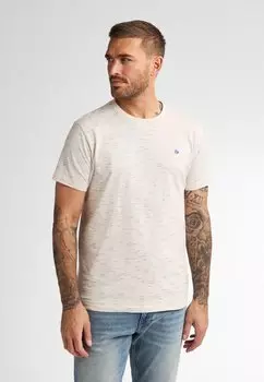 Футболка с принтом LOGO SANDSTONE Petrol Industries, цвет Seashell