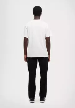 Футболка с принтом LOGO SWAN Versace Jeans Couture, белый