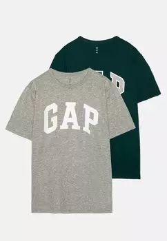 Футболка с принтом LOGO TEE BOYS 2 PACK GAP, цвет june bug