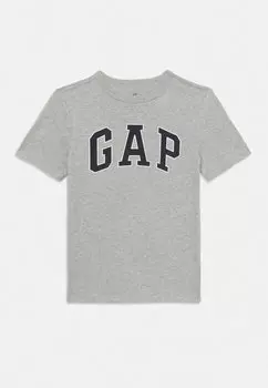 Футболка с принтом LOGO TEE BOYS GAP, светло-серый