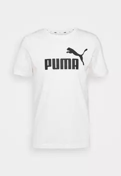 Футболка с принтом LOGO TEE Puma, белый