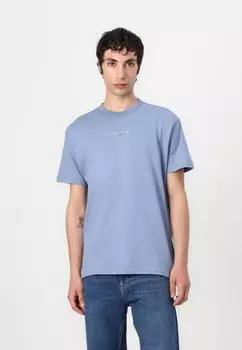 Футболка с принтом LOGO TEE Tommy Jeans, синий