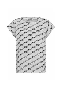 Футболка с принтом LOGOLINECC SS TEE Co'couture, белый