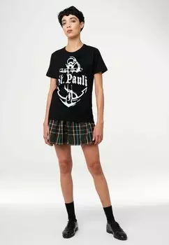 Футболка с принтом LOGOSHIRT, черный