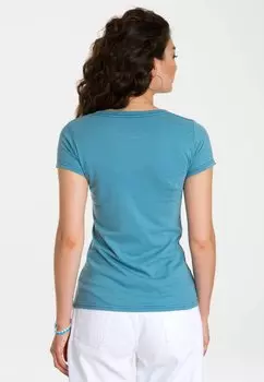 Футболка с принтом LOGOSHIRT, синий