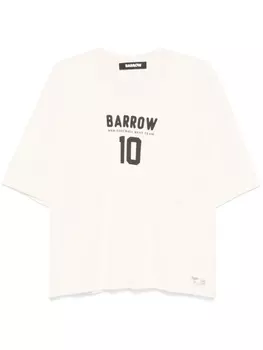 Футболка с принтом логотипа BARROW, нейтральный