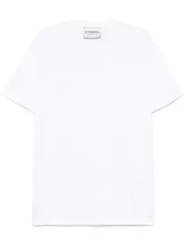 Футболка с принтом логотипа Iceberg, белый