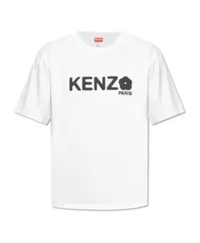 Футболка с принтом логотипа Kenzo, белый