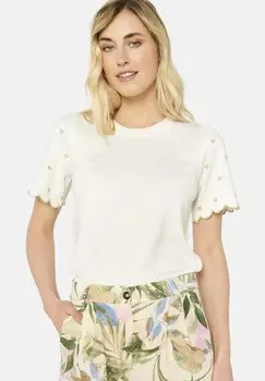 Футболка с принтом LolaLiza, белый