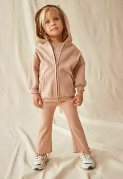Футболка с принтом LONGLINE THROUGH 3 PIECE SET Next, цвет brown
