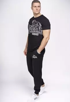 Футболка с принтом Lonsdale, черный