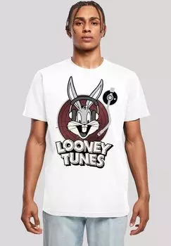 Футболка с принтом Looney Tunes Bugs Bunny F4NT4STIC, белый